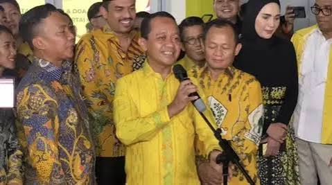 Ketua Umum Partai Golkar Bahlil Lahadalia yang tidak menjadikan jabatan calon wakil presiden (cawapres) sebagai tujuan utama partai